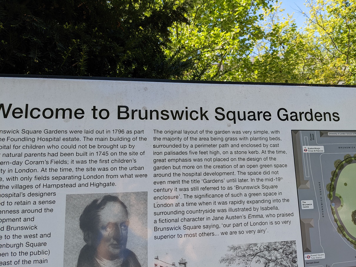 Brunswick Square Gardens